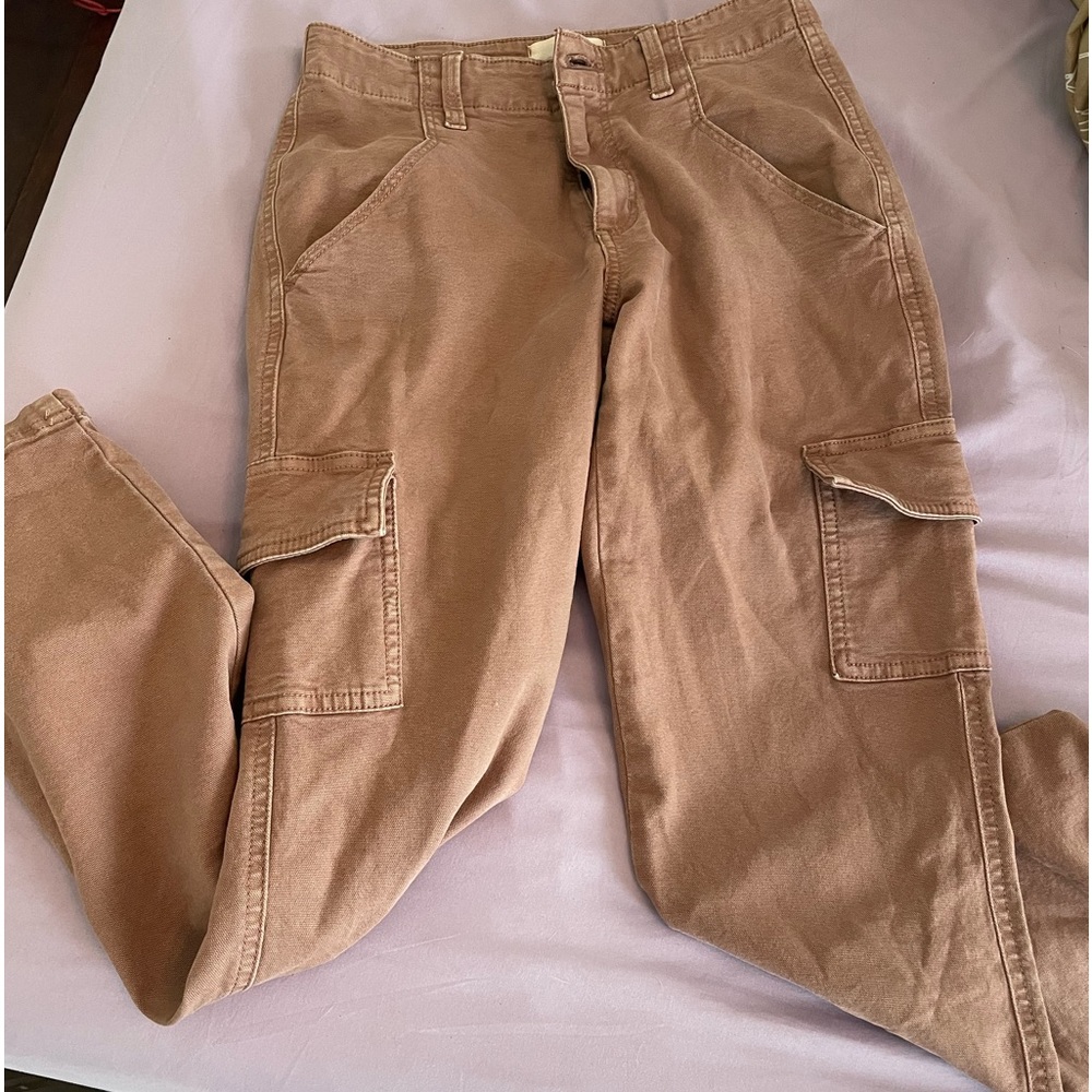 straight leg short cargo pants